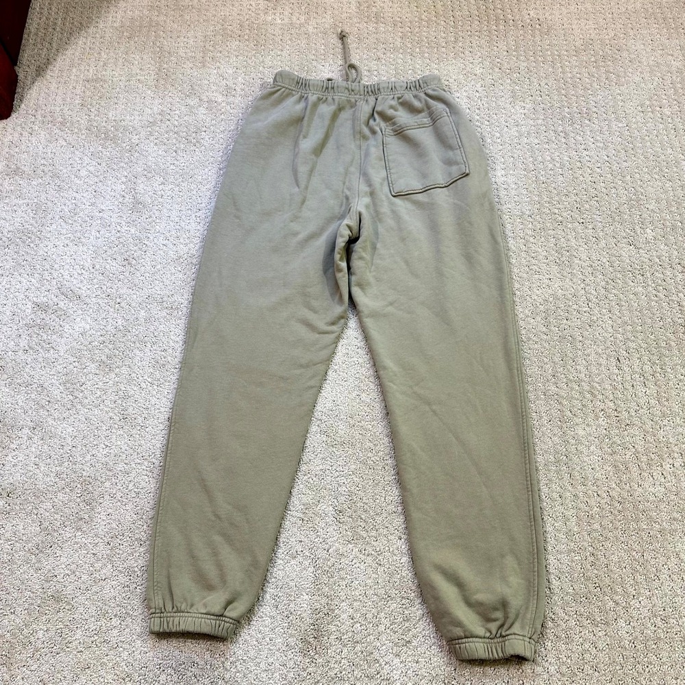 YoungLA Sweatpants Mens Large 239 Earthy Collection Joggers Tan Beige Cotton Gym - Picture 4 of 6